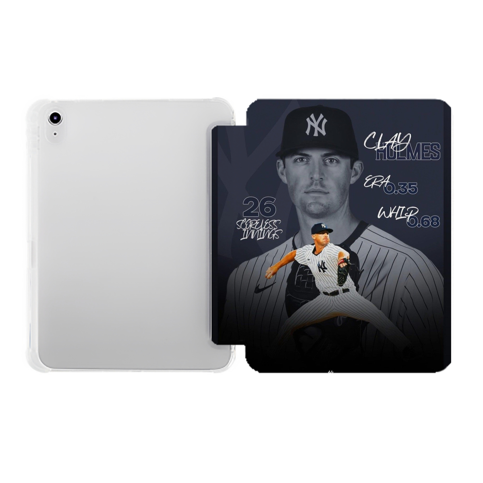 DJ Lemahieu 10 Premium Tri-Fold PU Leather & Silicone IPad Case With Pencil Slot – Fits 9.5,10.5,10.9 – Adjustable Stand, Slim, Protective